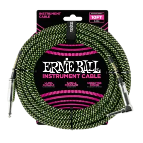 Ernie Ball Braided 10ft Instrument Cable
