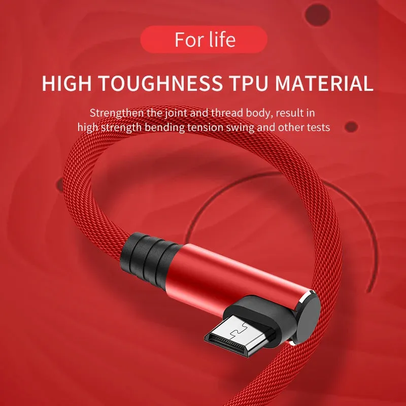 Fast Charging Micro Usb Cable 3A