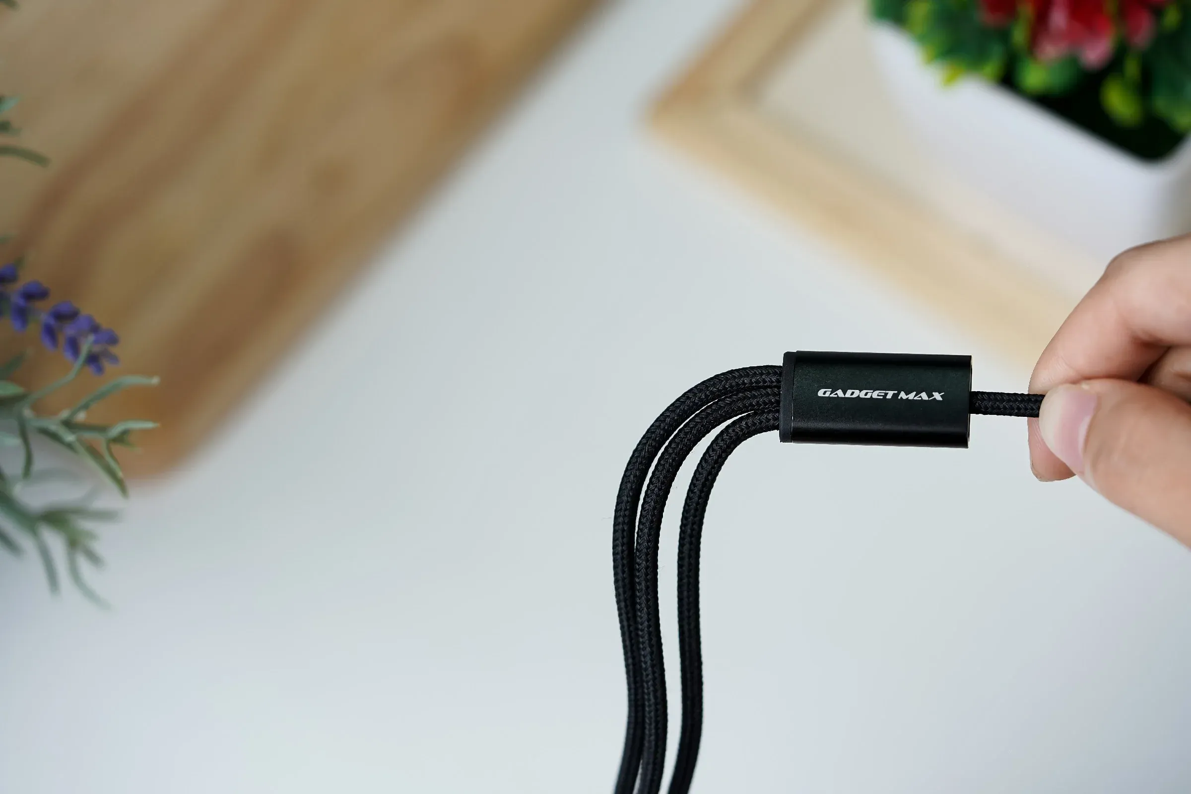 GADGET MAX GX 3IN1 XTREME 3 IN 1 NYLON BRAIDED CABLE (1.5M)(5V)(3.5A)