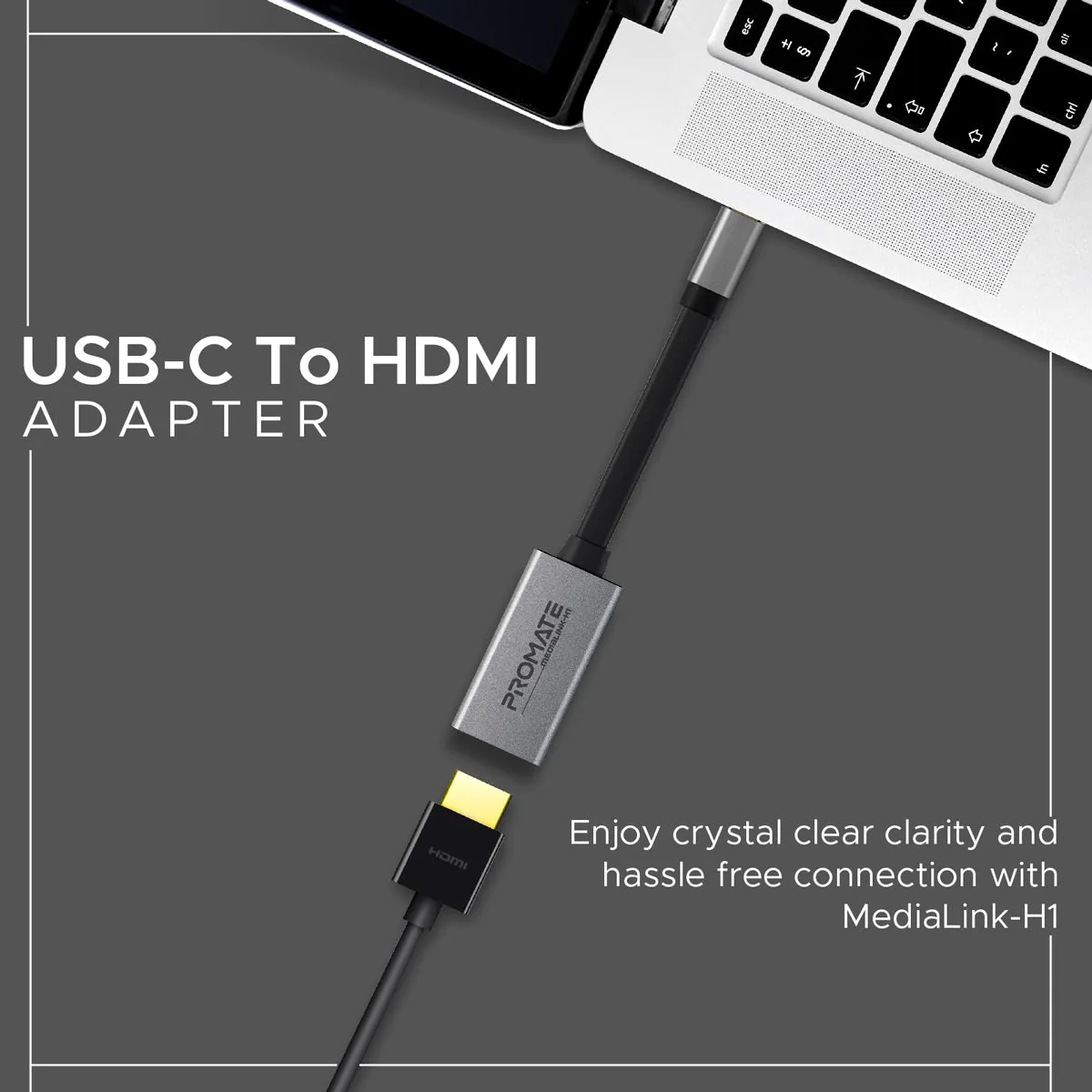 High Definition USB-C to HDMI® Adapter