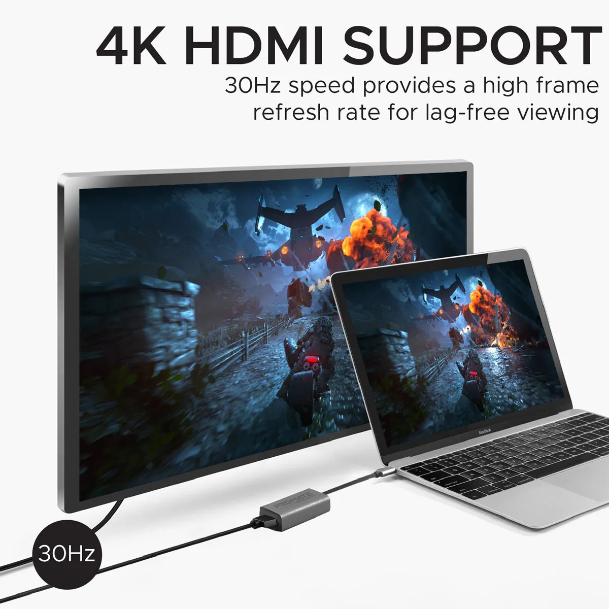 High Definition USB-C to HDMI® Adapter