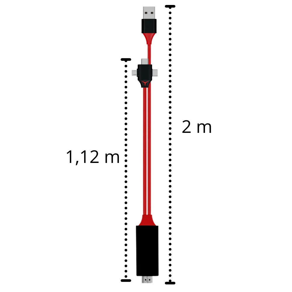 HMDI Adapter Cable for Phones and Tablets