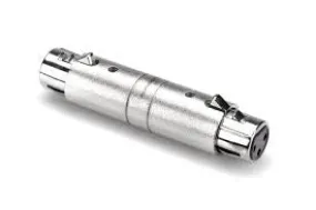 Hosa GXX-145 Gender Changer, XLR3F to Same