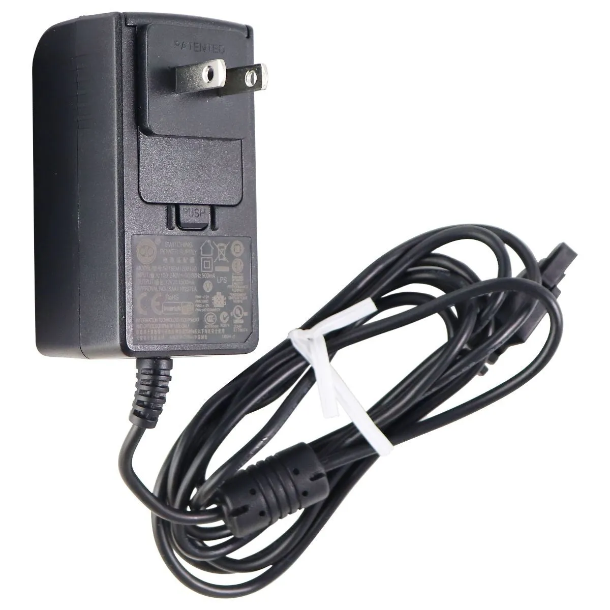 Intertek (12V/1.5A) Switching Power Supply with Country Adapters (S018EM1200150)