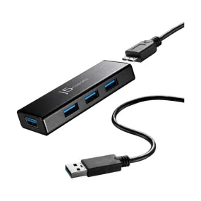 j5create JUH340 4-Port Passive/Powered USB 3.0 Hub