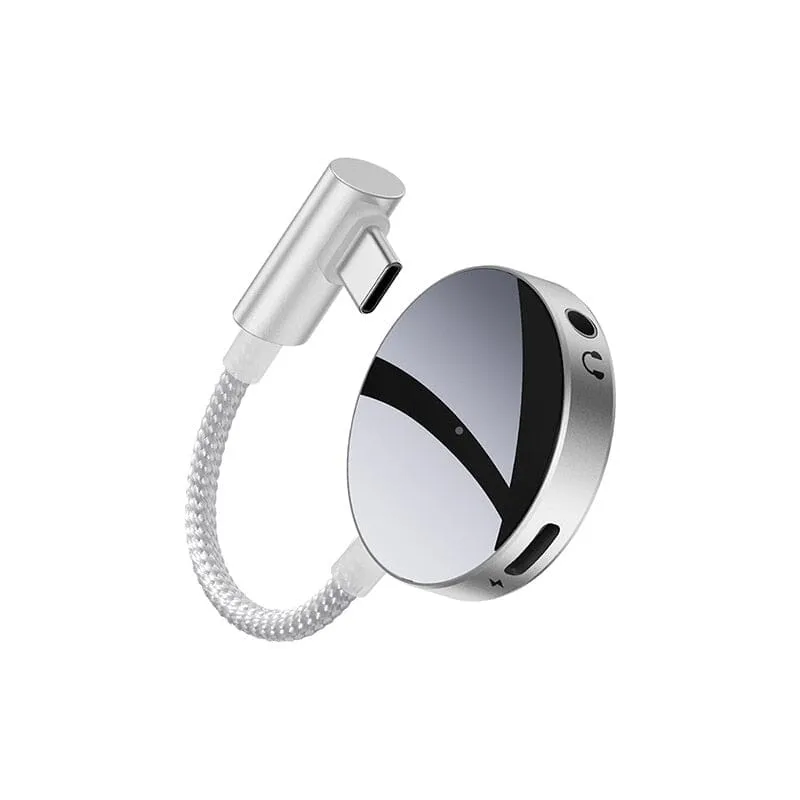 JCALLY SP30 2-in-1 Transfer Cable Portable DAC & AMP With 3.5 Port  & Type-C Fast Charging