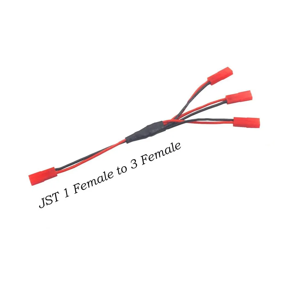 JST 1 Female To 3 Female Parallel Connection Cable