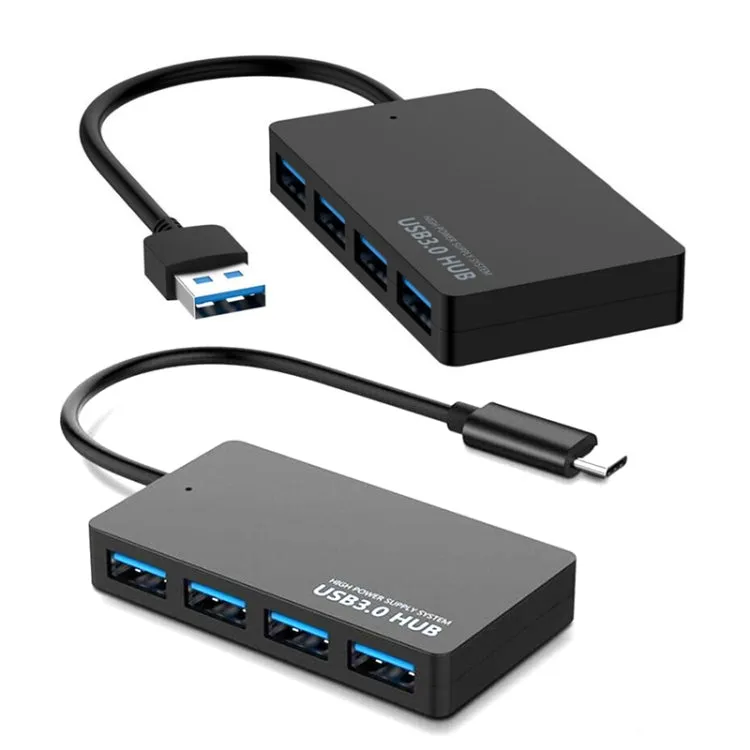 KYTC47 4 Ports USB Adapter Cable High Speed ??USB Docking Station Multi-Interface HUB Converter