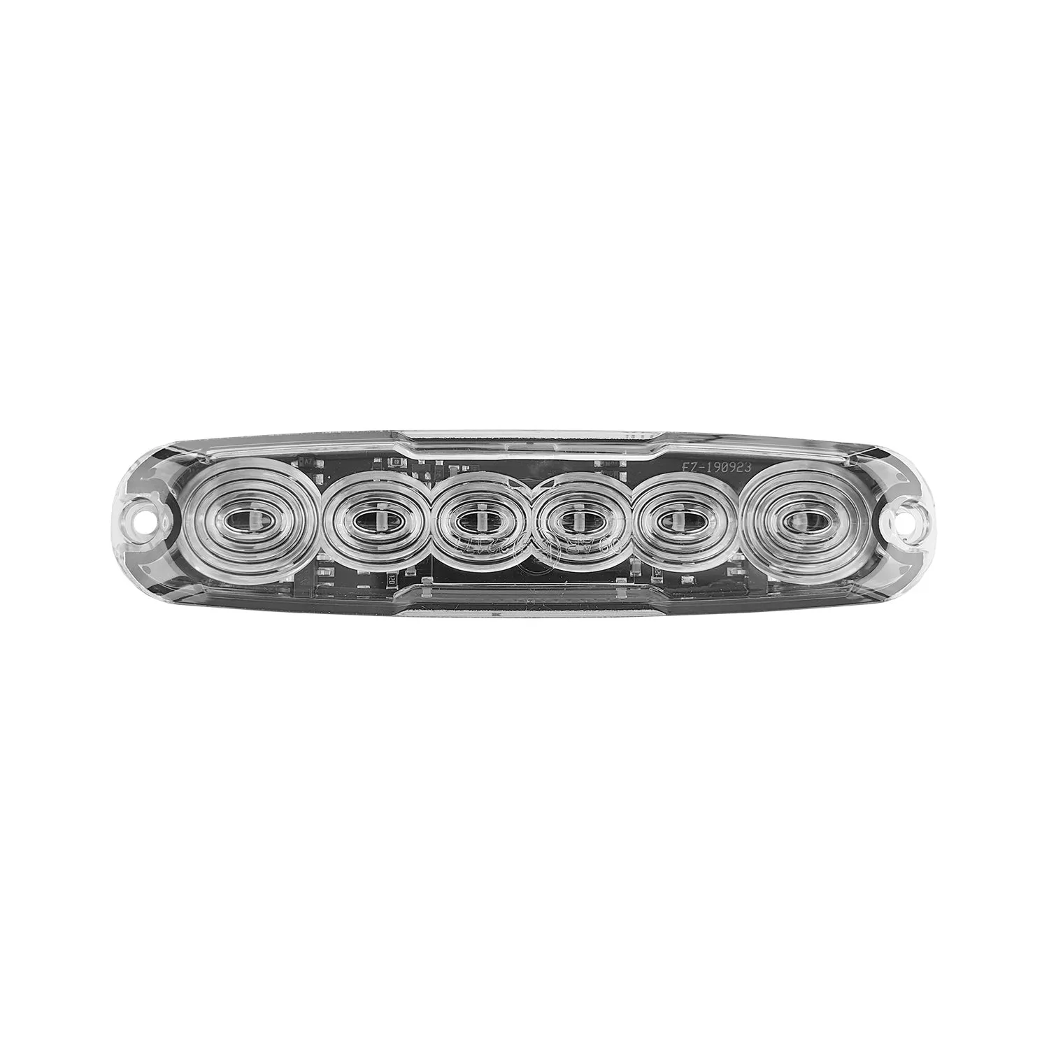 LED Autolamps 12ARM-2 STOP/TAIL/INDICATOR LAMP, CLEAR LENS, COLOURED LEDS