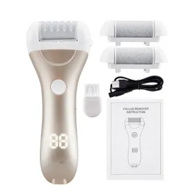 LED  Display Electric Pedicure Foot Grinder Callus Remover Heel Dead