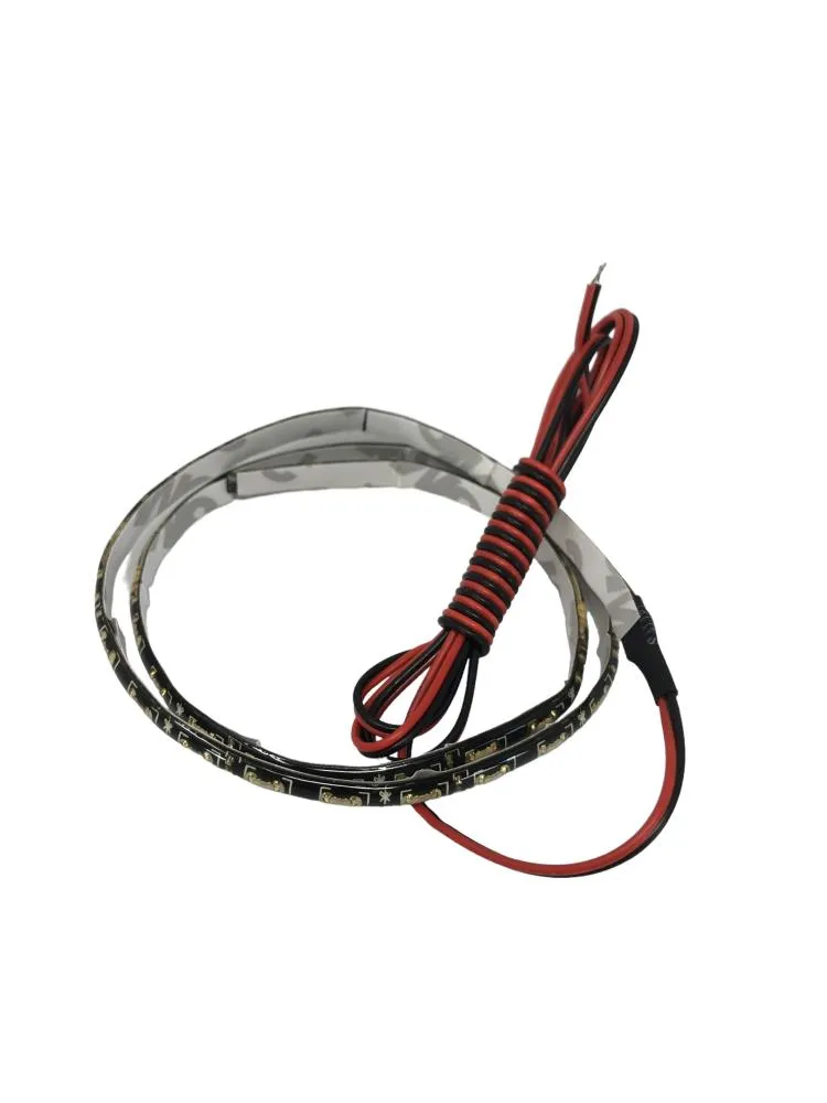 LED Light Strip Self-Adhesive 50 cm Long - Amber LEDs - Highway Hawk H68-632