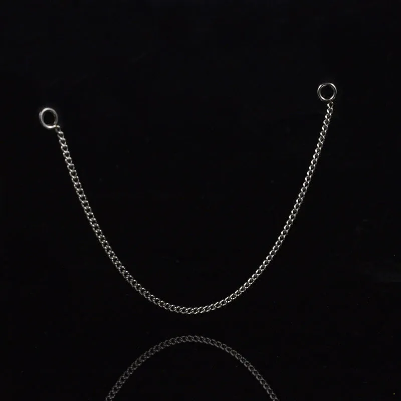 Long Connecting Chain for Ear Piercings