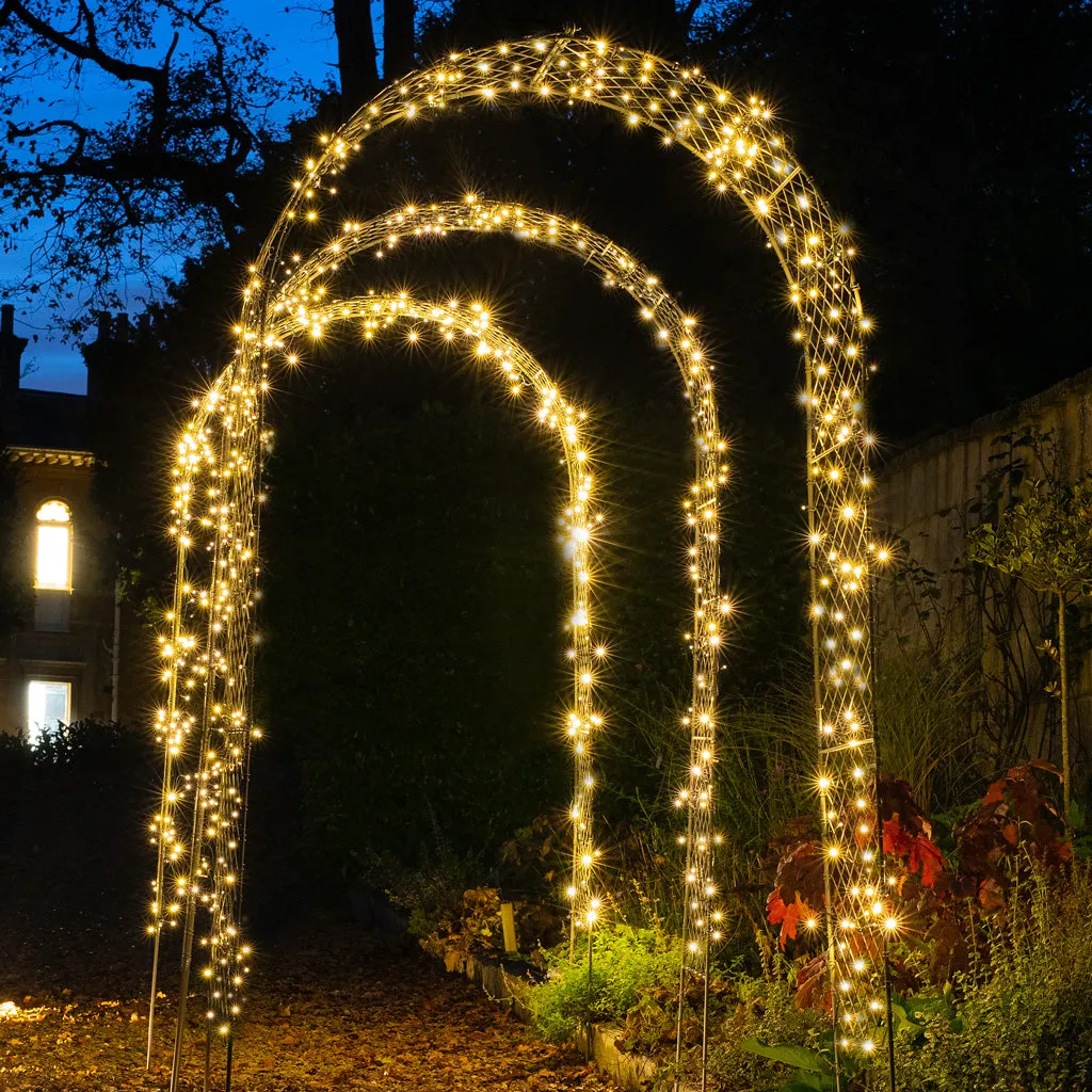Lyra Solar Fairy Lights - 300 White LEDs