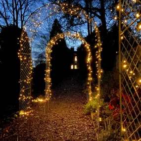 Lyra Solar Fairy Lights - 300 White LEDs
