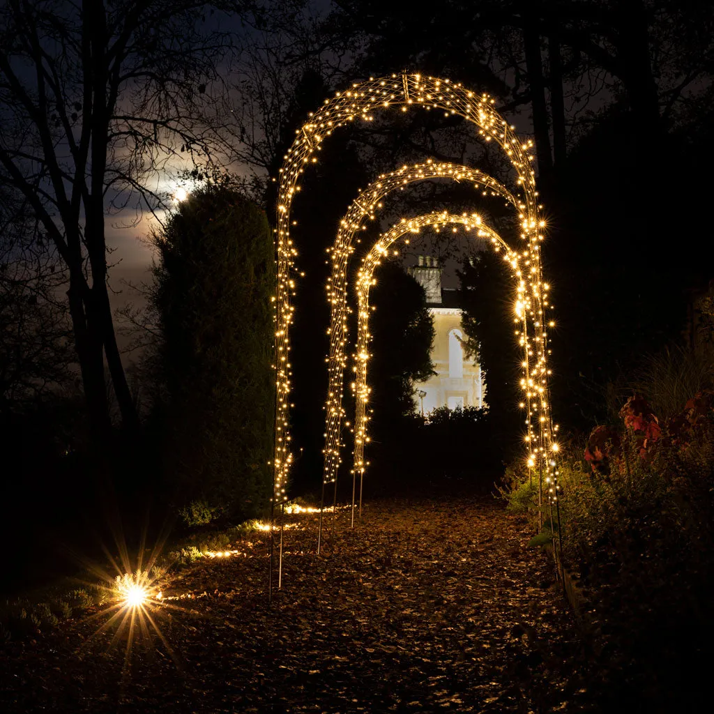 Lyra Solar Fairy Lights - 300 White LEDs