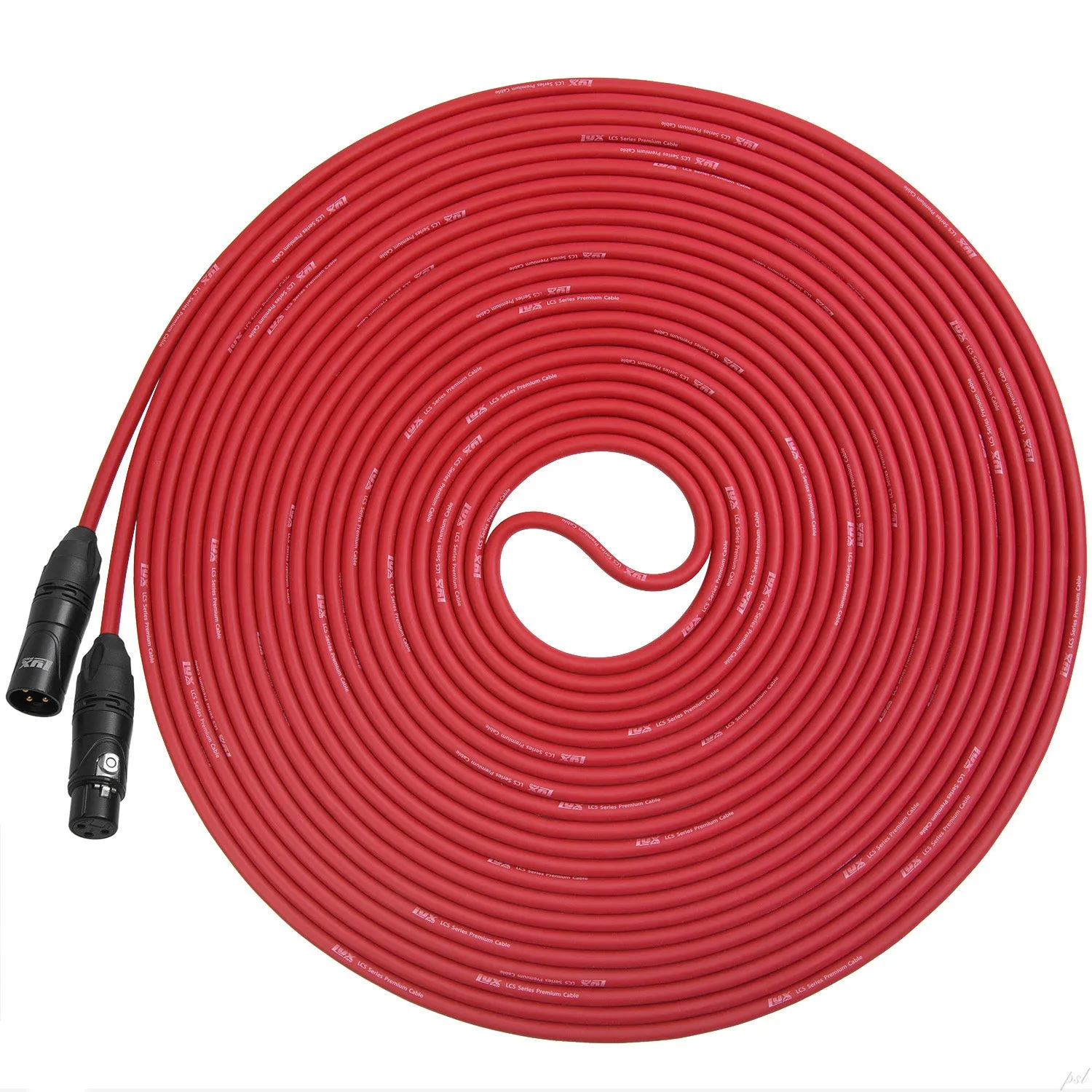 LyxPro LCS Premium Series XLR Microphone Cable for Professional Microphones and Devices
