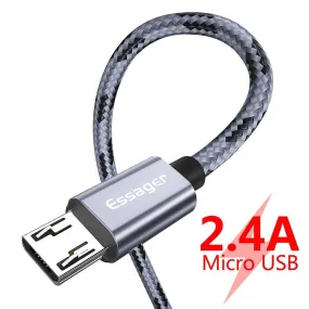 Micro USB Cable Fast Charging Data Charger Cable For Samsung Xiaomi Redmi Note 5