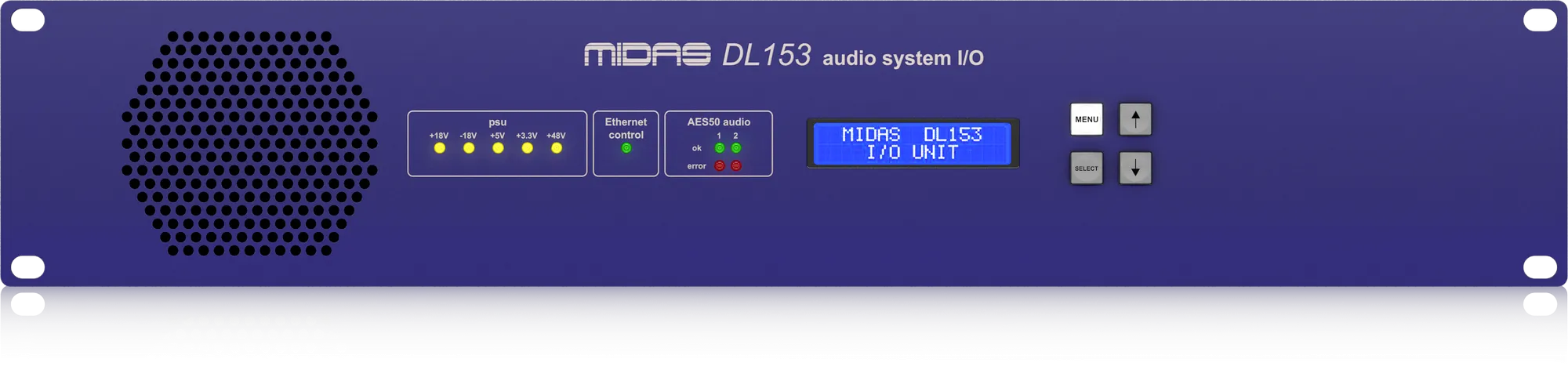 Midas DL153 - 16 Input, 8 Output Stage Box with 16 Midas Microphone Preamplifiers