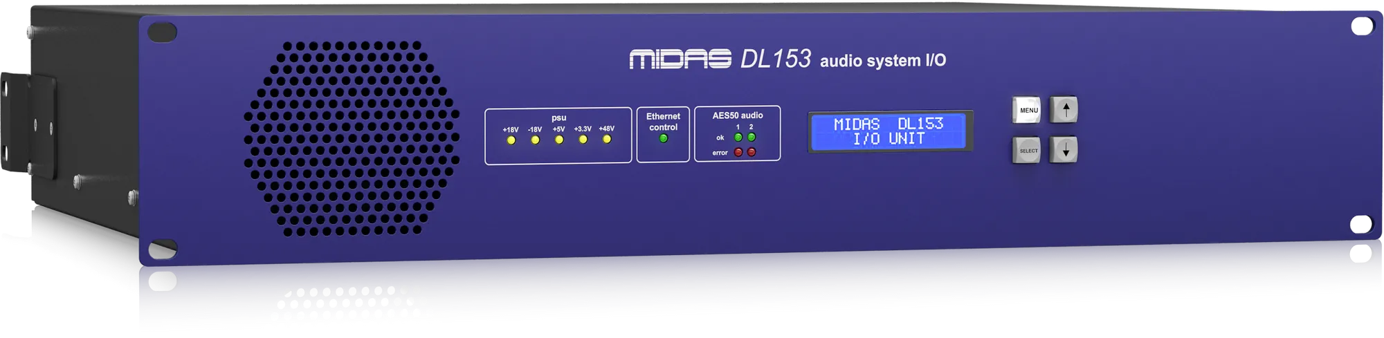 Midas DL153 - 16 Input, 8 Output Stage Box with 16 Midas Microphone Preamplifiers