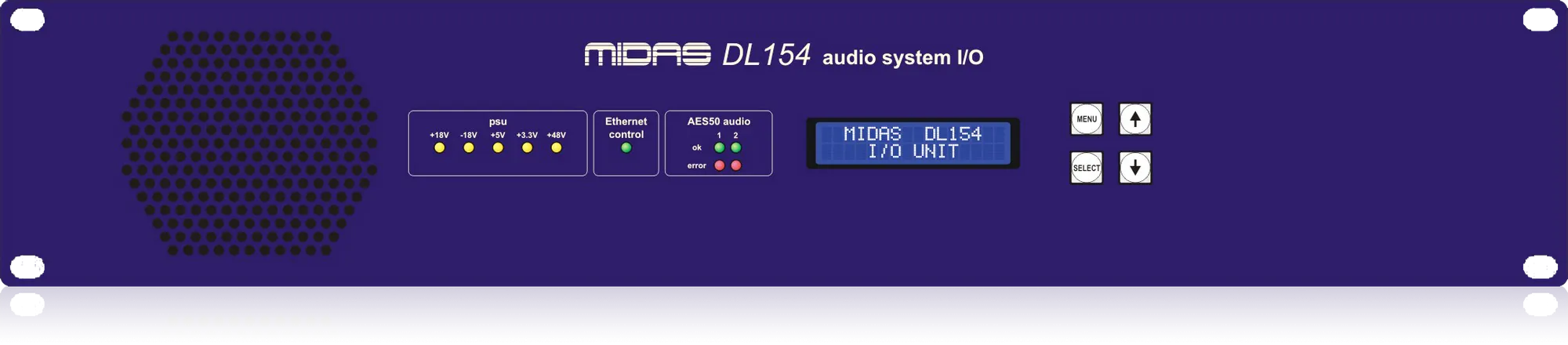 Midas DL154 - 8 Input, 16 Output Stage Box with 8 Midas Microphone Preamplifiers