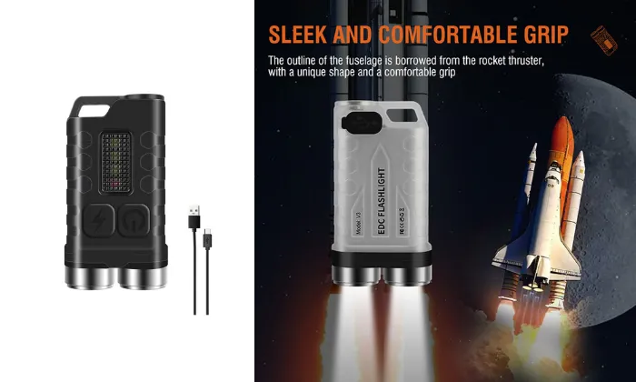 Mini Flashlight LED Keychain F