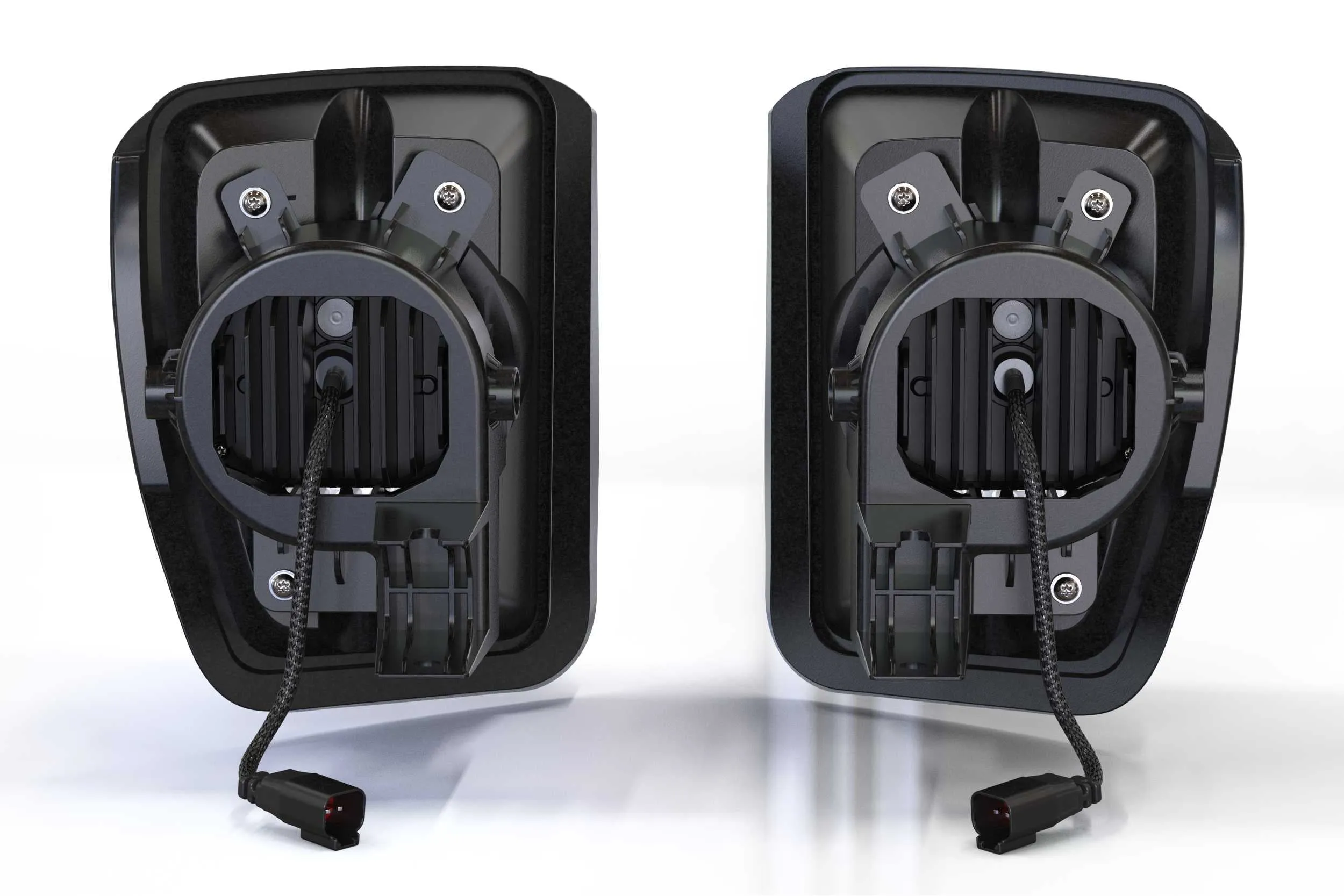 Morimoto 4Banger Fog Brackets: Type Ram Vertical