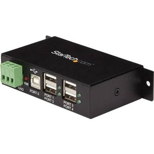 Mountable 4 Port Rugged Industrial USB Hub