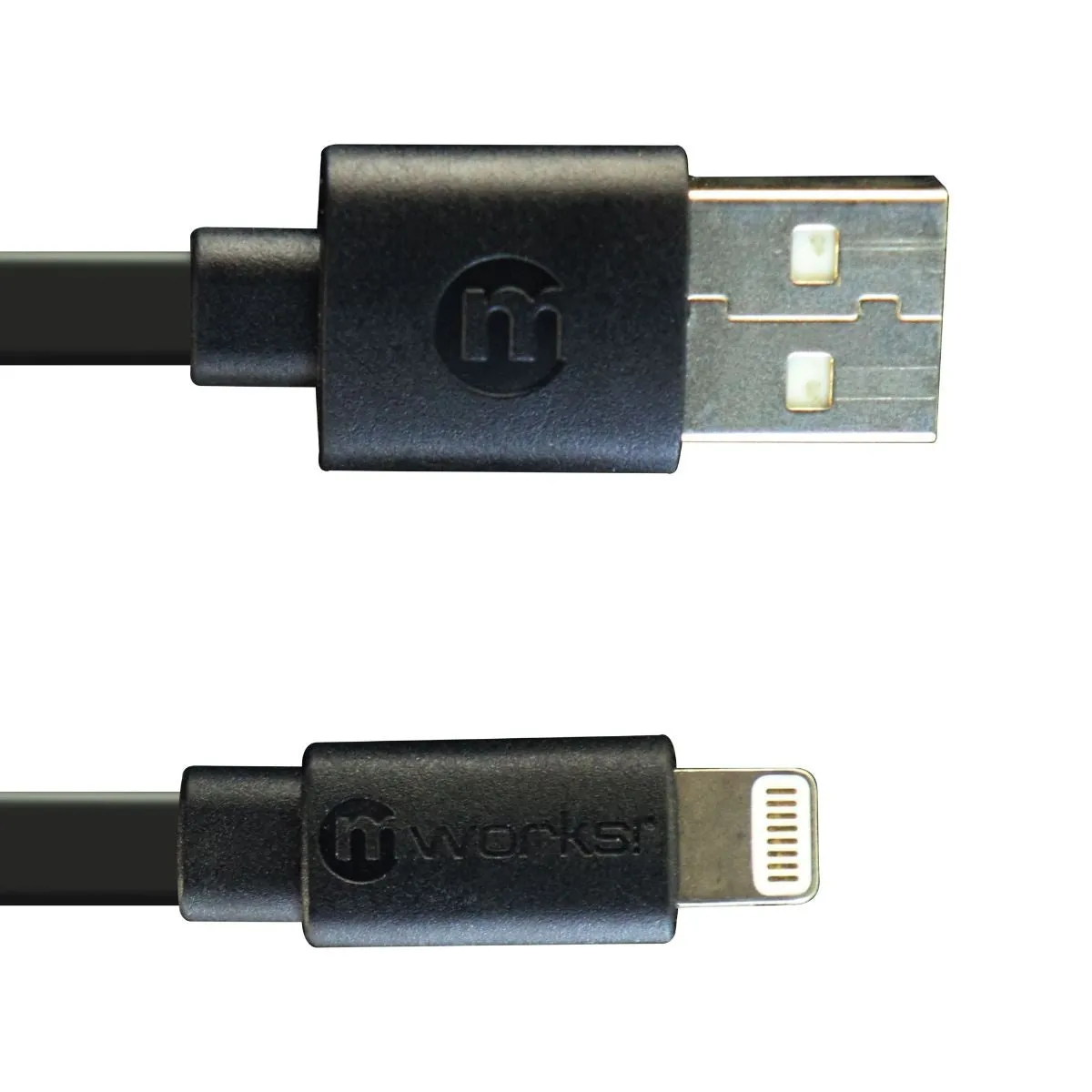 mWorks! (6-Foot) USB to 8-Pin Charge and Sync Cable - Black