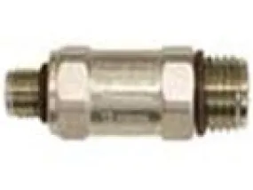 OmniSwivel  3/8"-24 Male to 9/16"-18 Male w/ 15 Micron Filter