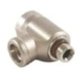 OmniSwivel L -Shaped 3/8"-24 Male TO (2ports) 3/8"-24 Female