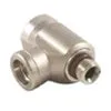 OmniSwivel L -Shaped 3/8"-24 Male TO (2ports) 3/8"-24 Female