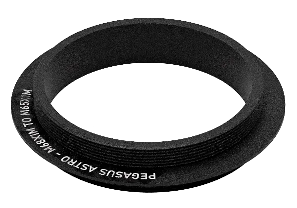 Pegasus Astro Adapter M68 Male to M65 Male. (For SW Esprit 100)
