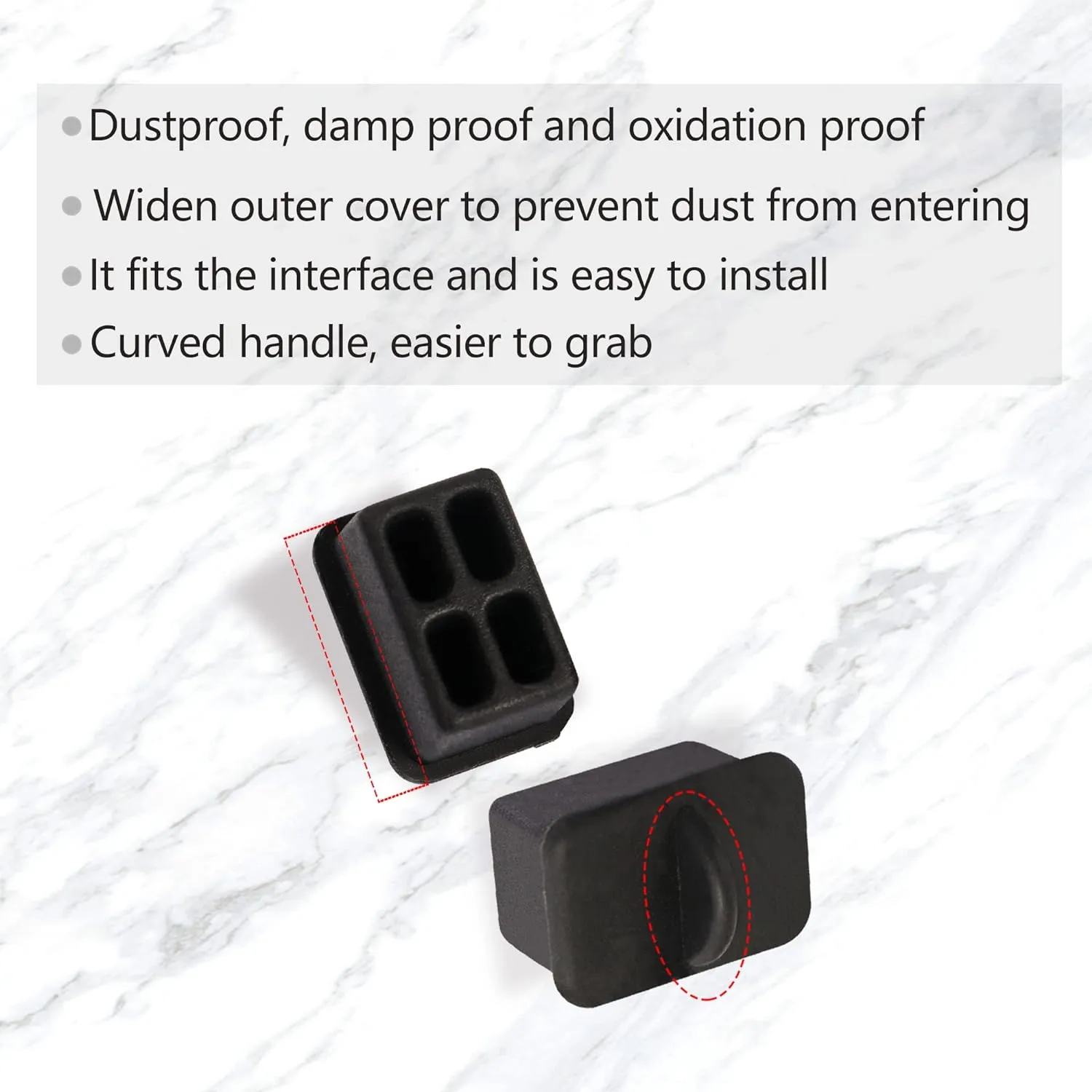 Pi ® (PiPlus®) Dust Covers for SFP/SFP  Slots with Handle