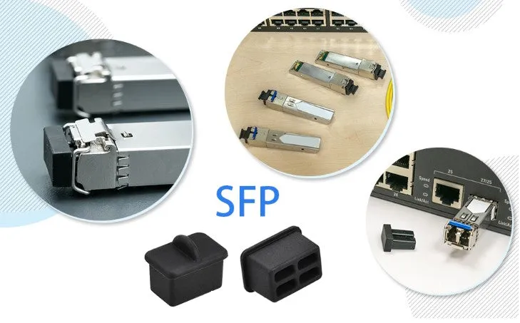 Pi ® (PiPlus®) Dust Covers for SFP/SFP  Slots with Handle