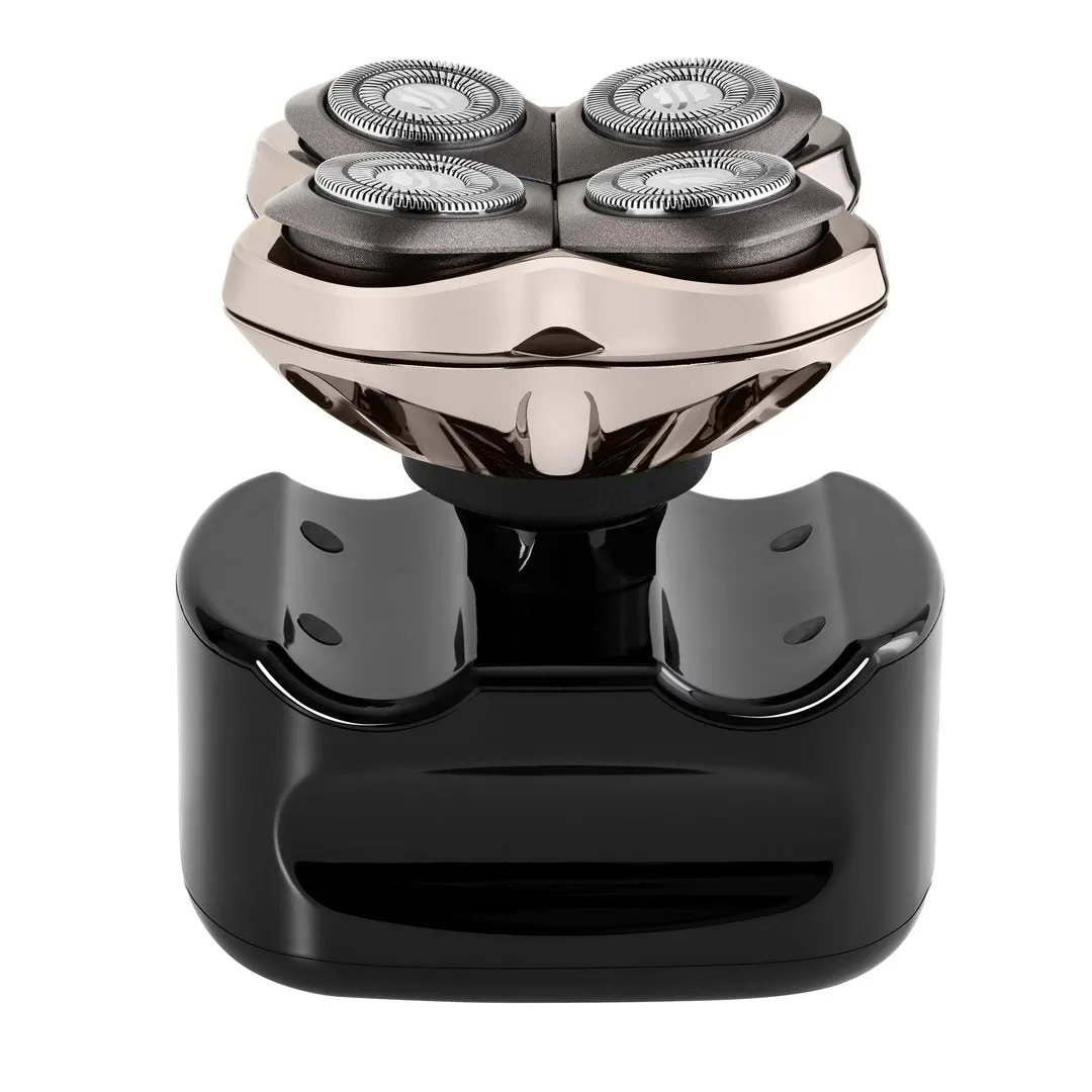 Pitbull Silver PRO Head and Face Shaver (USB Charging Cable)