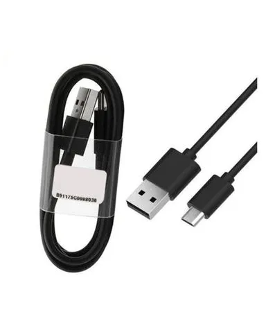 Poco C3 Fast 10W Mobile Charger 2 Amp With Data Cable Black