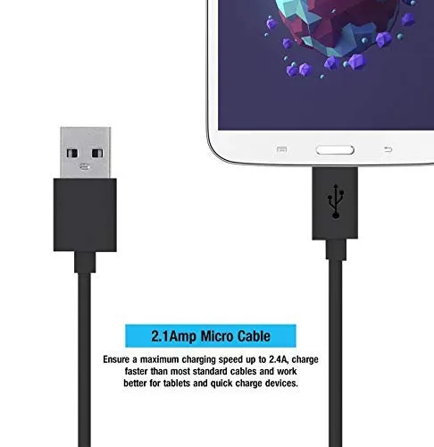 Poco C3 Fast 10W Mobile Charger 2 Amp With Data Cable Black