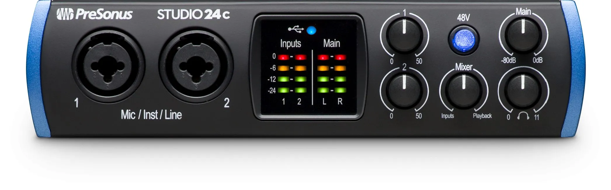 PreSonus Studio 24C - The Portable Audio Interface
