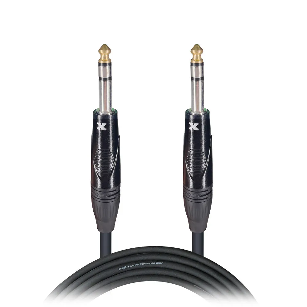 ProX XC-TRS25 25 Ft. Balanced  1/4" TRS-M to TRS-M High Performance Audio Cable