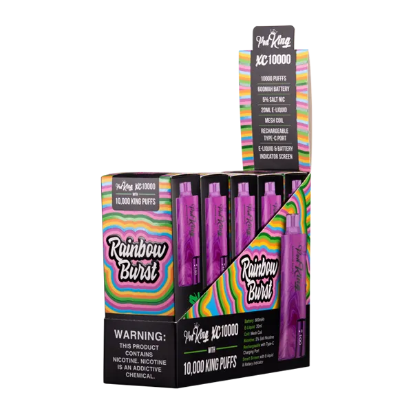 Rainbow Burst Pod King XC10000