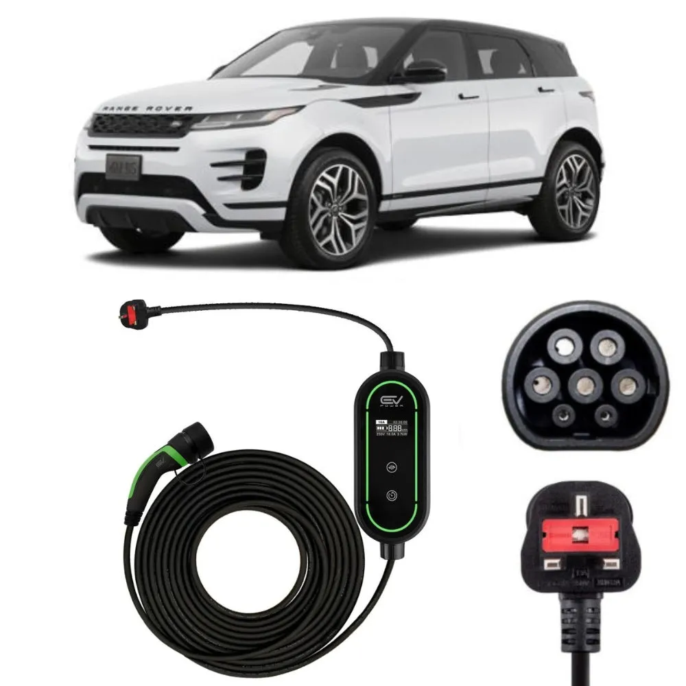Range Rover Evoque PHEV Charging Cable