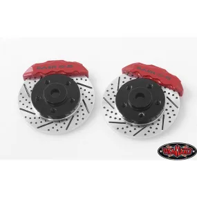 RC4WD Baer Brake Systems Rotor and Caliper Set for 1.9" 5 Lug Steel Wheels