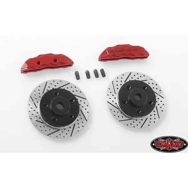RC4WD Baer Brake Systems Rotor and Caliper Set for 1.9" 5 Lug Steel Wheels