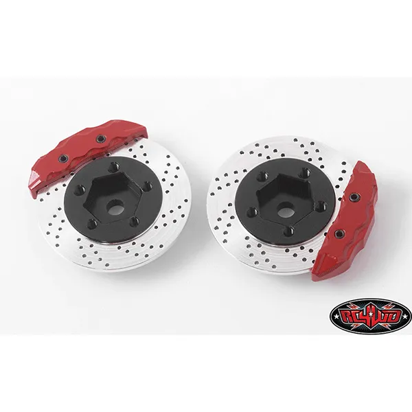 RC4WD Baer Brake Systems Rotor and Caliper Set for 1.9" 5 Lug Steel Wheels