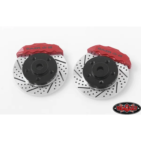 RC4WD Baer Brake Systems Rotor and Caliper Set for 1.9" 5 Lug Steel Wheels
