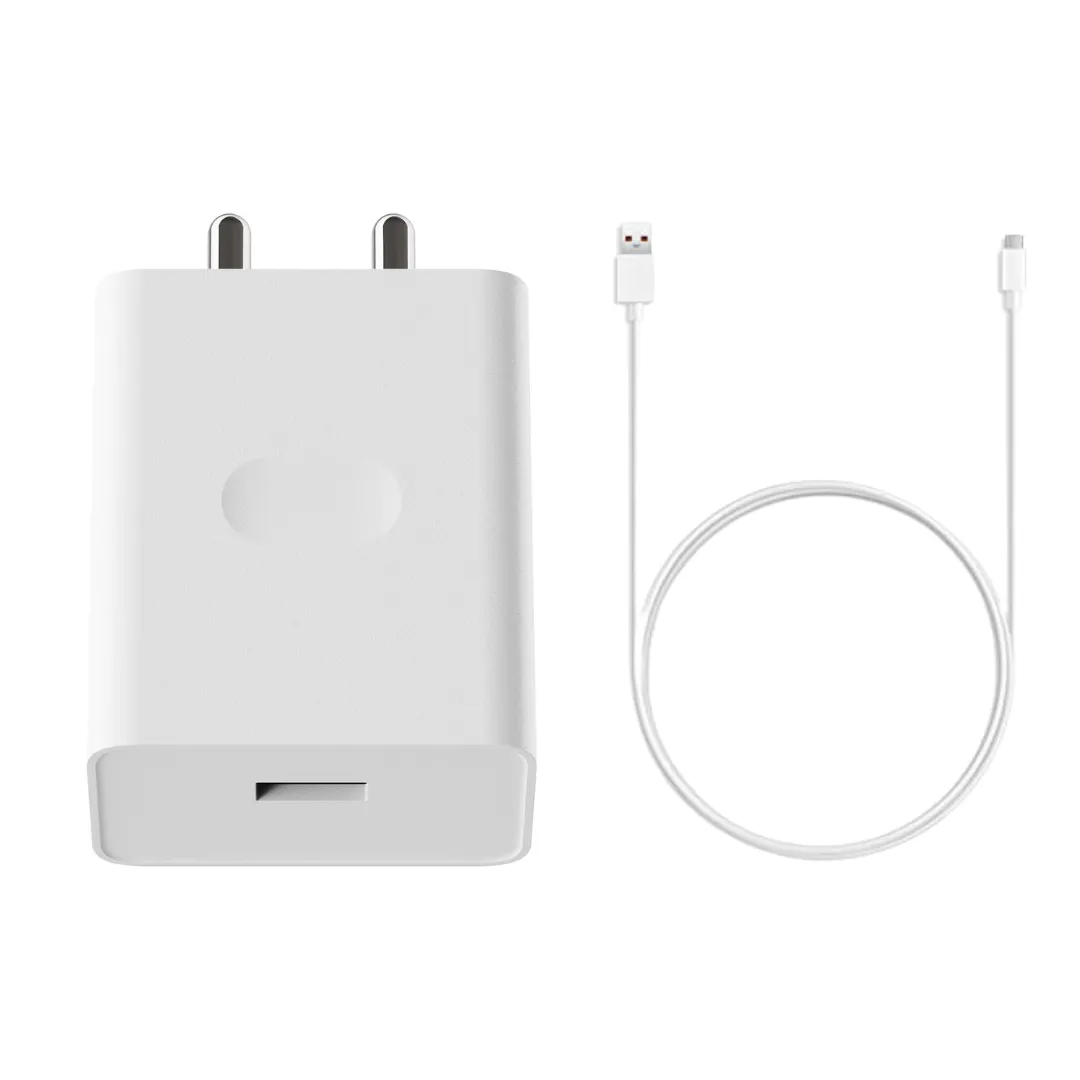 Realme C25 18W Fast Mobile Charger With Type-C Cable White