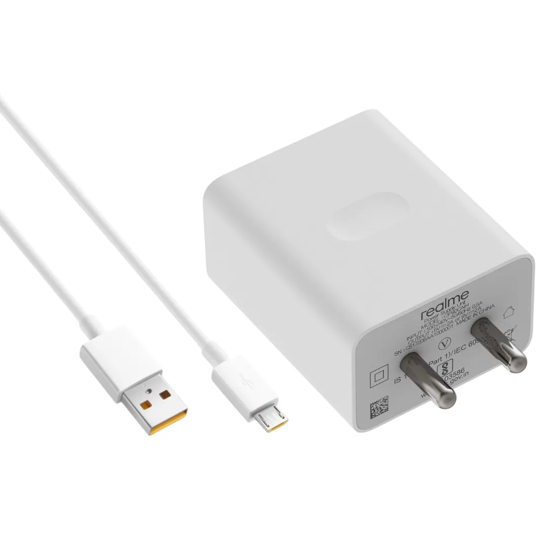 Realme C33 18W Fast Mobile Micro Usb Charger