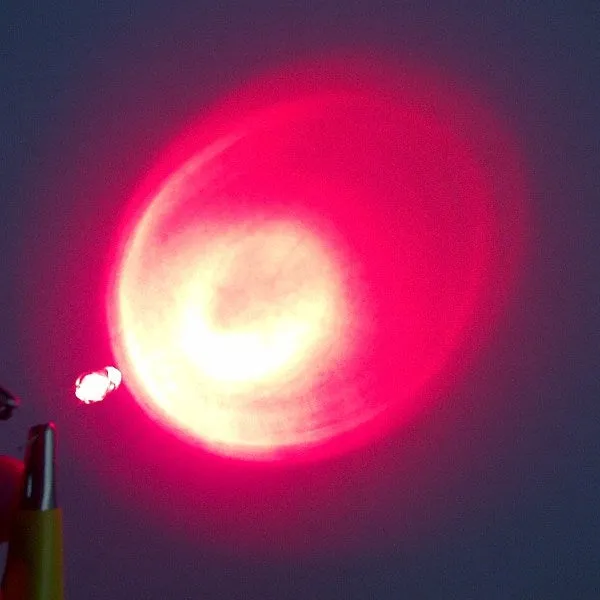 Red 5mm Water Clear LED - 30deg - 9500mCd