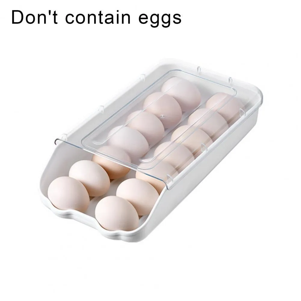 Refrigerator Plastic Egg Holder Storage Box F49-8-1255