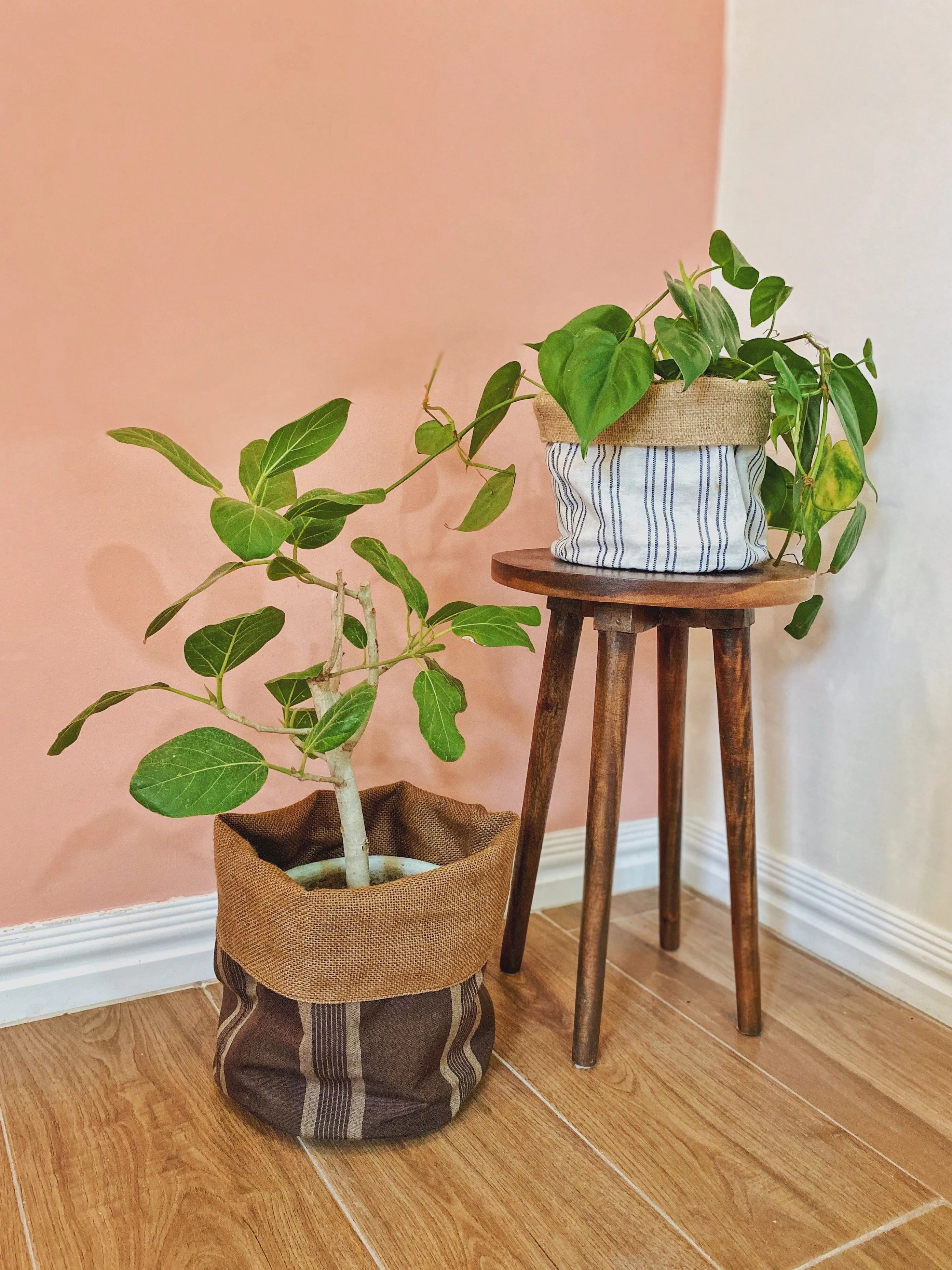 Reversible Planters / Organizers Brown